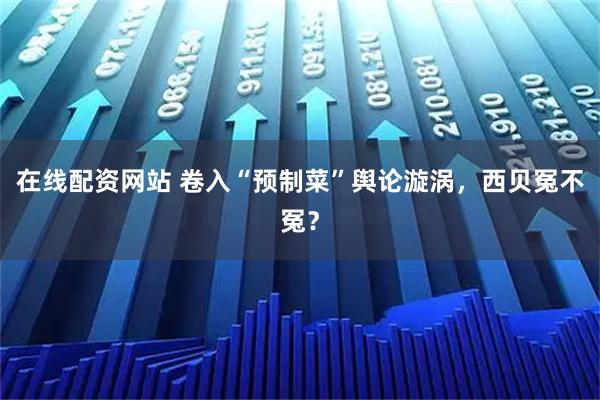 在线配资网站 卷入“预制菜”舆论漩涡，西贝冤不冤？